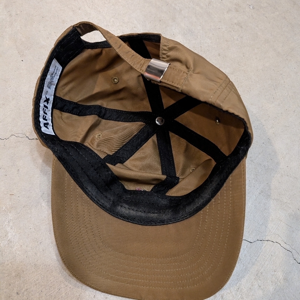 AFFIX New Utility Brown Nylon Hat Strap Back - Picture 3 of 5